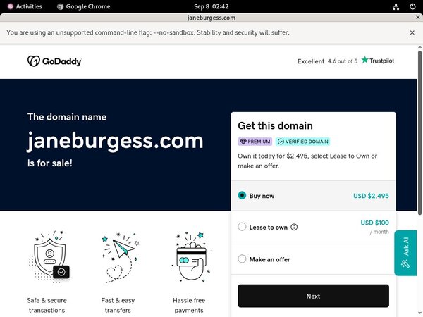 $1 Janeburgess.com Trial Offer