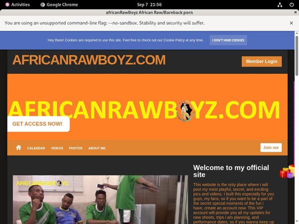 AfricanRawBoyz Free Pron