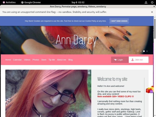 Ann Darcy Accept Pay Pal