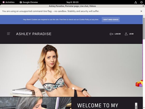 Ashley Paradise Free Join