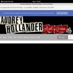Audrey Hollander Discount Pw