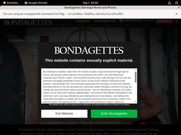 Bondagettes Porn Discount