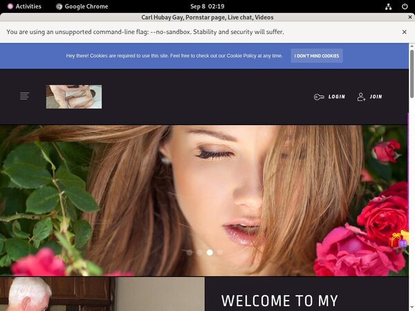 Carl Hubay Gay Porn Account