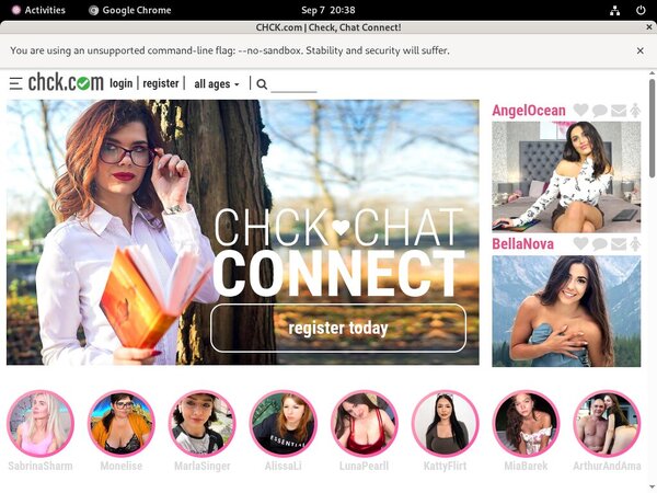 Chck.com With Pay Pal