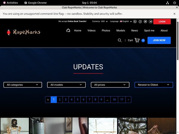 Club Rope Marks Toilet