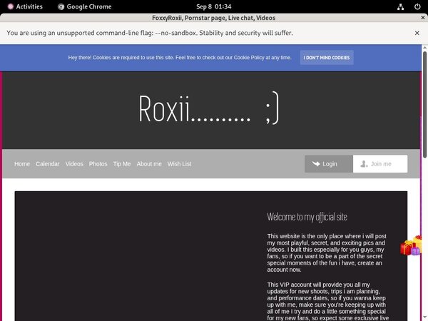 Discounted Foxxyroxii