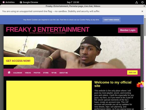 Discounted Freaky J Entertainment