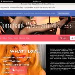 Dominant Miss – Classy FinDom Webcam Mistress Webcams