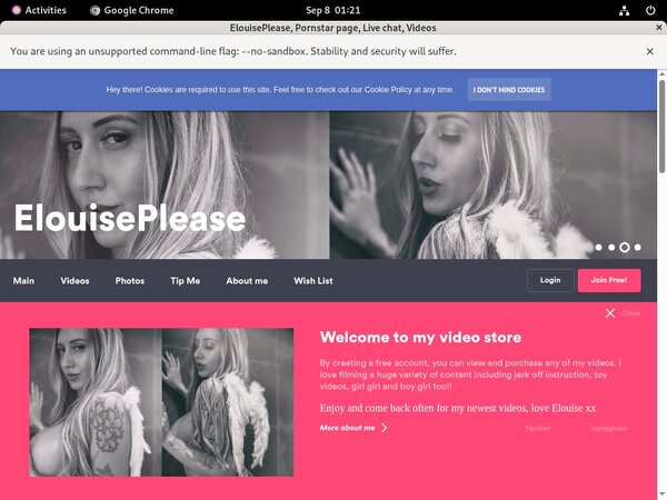 ElouisePlease Account Creator