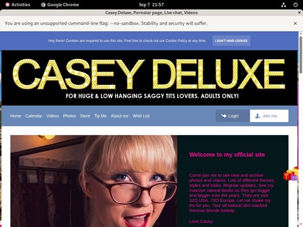 Film Casey Deluxe