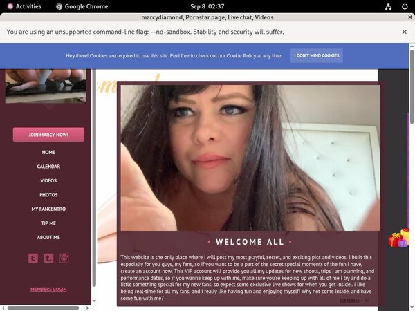 Free Account Marcydiamond