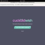 Free Cuckold Wish User And Pass