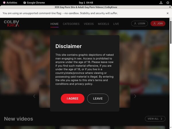 Free Working Colby Knox Logins