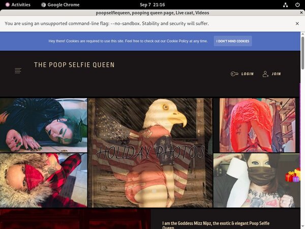 Get Inside ThePoopSelfieQueen