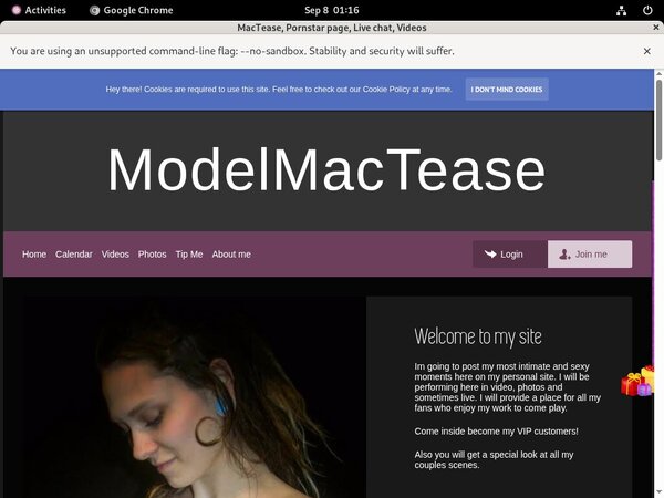 Get MacTease Account