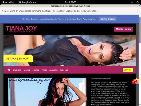 Get Tianajoy.modelcentro.com Membership Discount