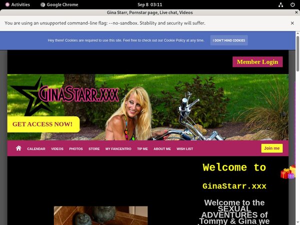 Ginastarr.xxx Avec IBAN / SEPA