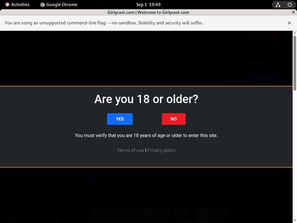 GirlyCast.com Free Trials