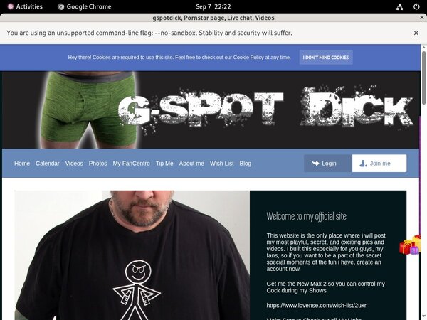 Gspotdick Membership