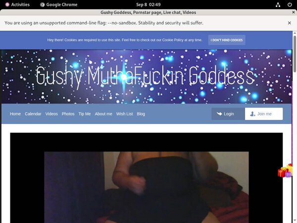 Gushy Goddess Rocketgate
