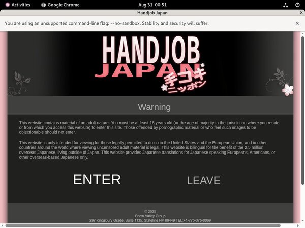 Handjob Japan Centrobill