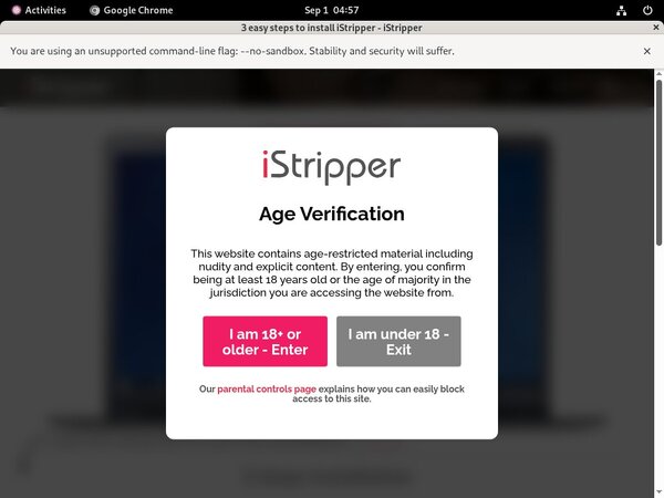 IStripper Discount Offer