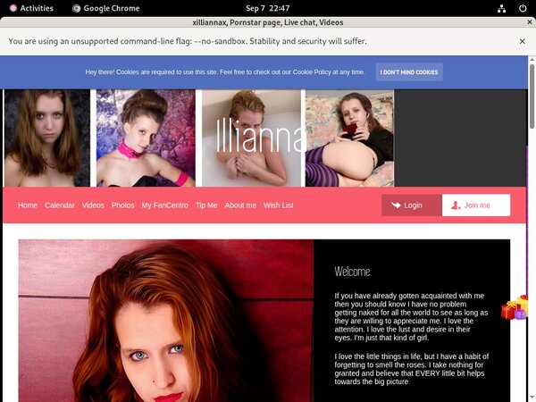 Illianna.modelcentro.com Trial Link