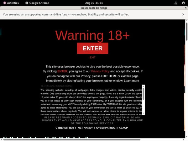Inescapable Bondage Password Free
