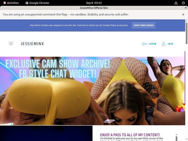 JessieMinx Sign Up Discount