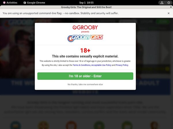 Joining Grooby Girls