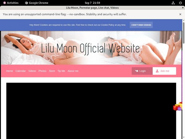 Lilumoon.com With Discover Card