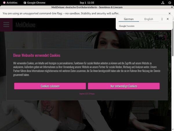 Meli Deluxe Free Sex