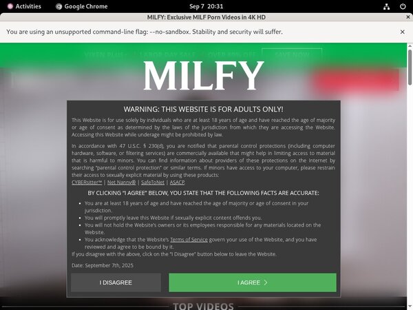 Milfy Account Trial