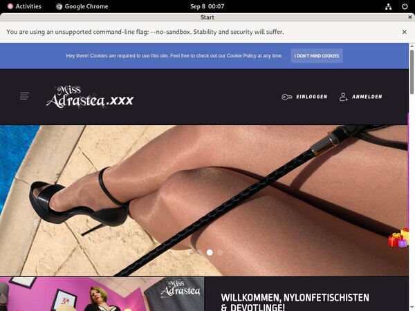 Miss Adrastea Registration Form