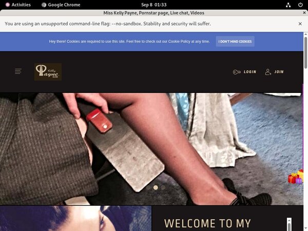 MissKellyPayne With Visa