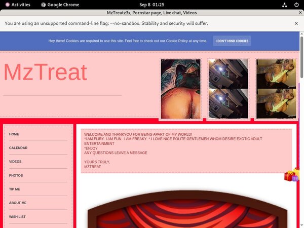 MzTreatz3x Discount Password