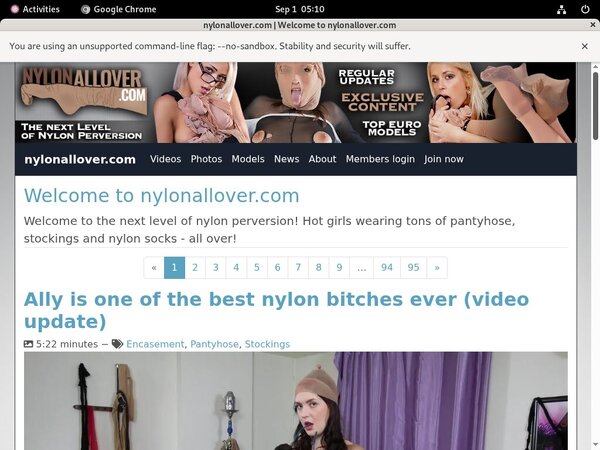 Nylonallover With Paysafecard Nylonallover With Paysafecard