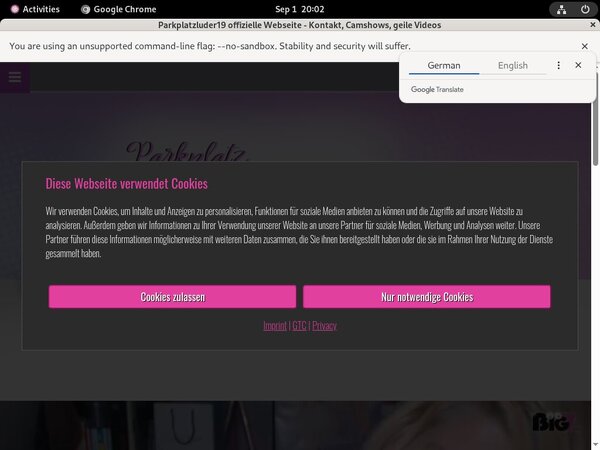 Password Parkplatzluder19.com