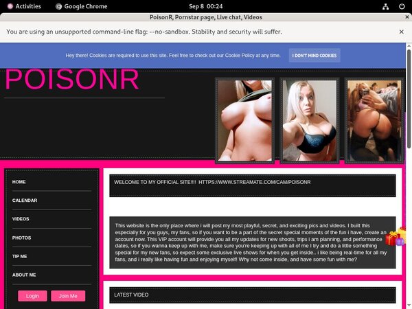 PoisonR Free Memberships