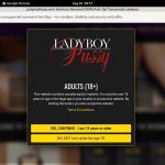Premium Ladyboypussy Password