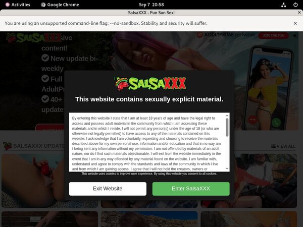 Salsa XXX Strapon