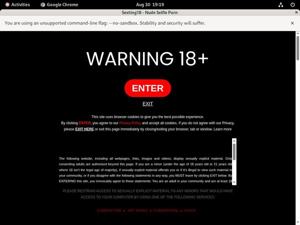 Sexting18 Member Sign Up