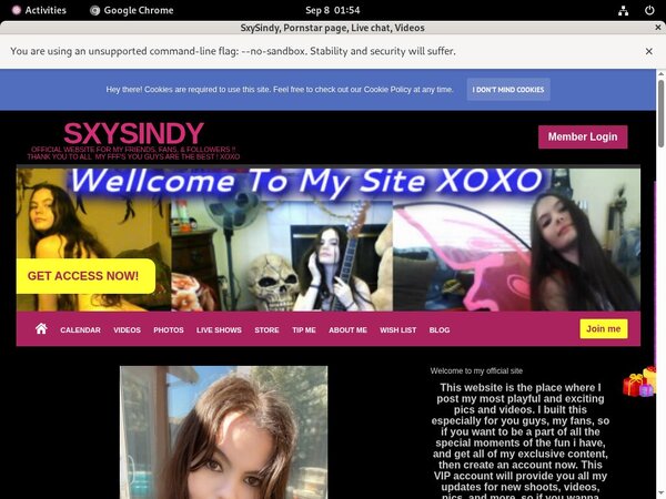 SxySindy Live