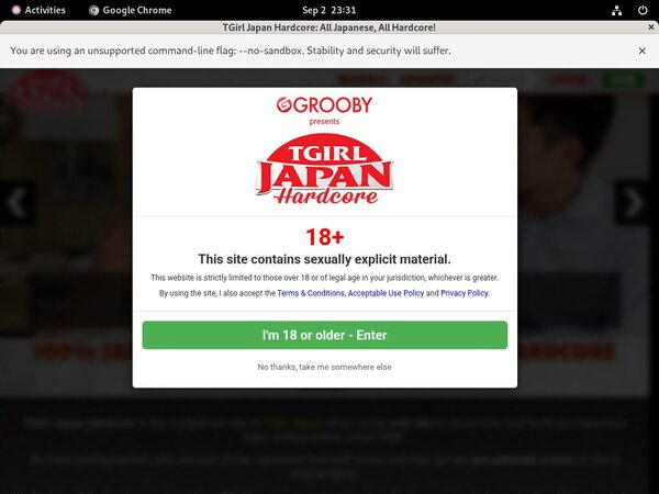 TGirl Japan Hardcore Yearly Membership