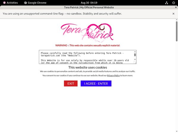 Tera Patrick Premium Free Account Tera Patrick Premium Free Account