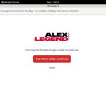 Try Alex Legend For Free