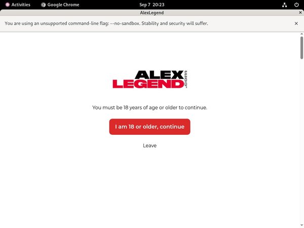 Try Alex Legend For Free