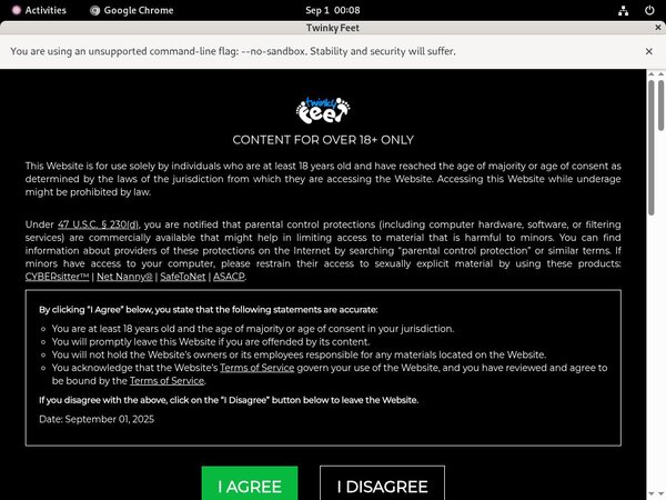 Twinky Feet Account For Free