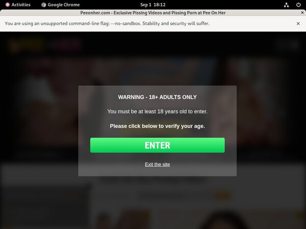 Username And Password For Peeonher.com