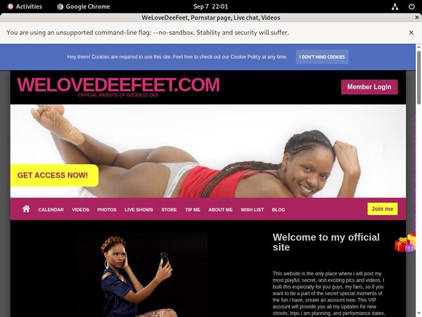 Videos De WeLoveDeeFeet